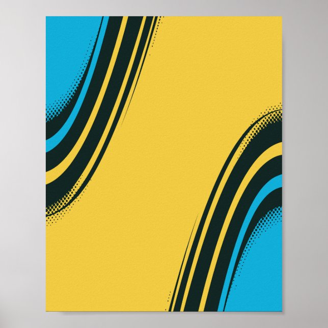 Vivid Abstrakt Motion Poster (Vorne)