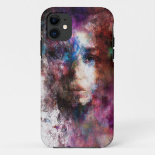 Vivid Abstrakt Portrait iPhone 11 Fall Case-Mate iPhone Hülle