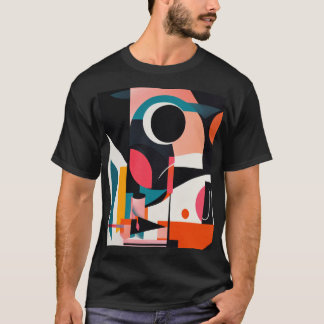 Vivid Abstrakte Formen Collection T-Shirt