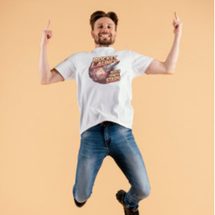 Vivid and Bold Rocket Launch T - Shirt