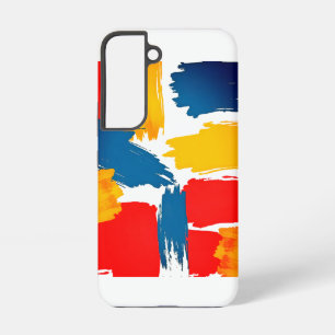 Vivid Brushstroke Galaxy S22 Ultra Case Samsung Galaxy Hülle
