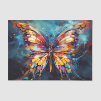 Vivid Butterfly Seidenpapier