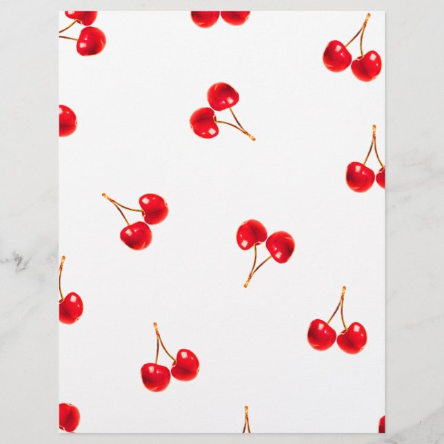 Vivid Cherry Pattern Flyer (Vorne)