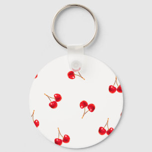 Vivid Cherry Pattern Schlüsselanhänger