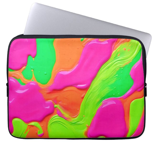 Vivid Color Fusion Laptopschutzhülle (Vorderseite)