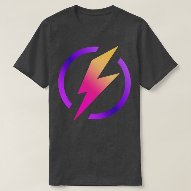 Vivid Colors Lightning T-Shirt (Design vorne)