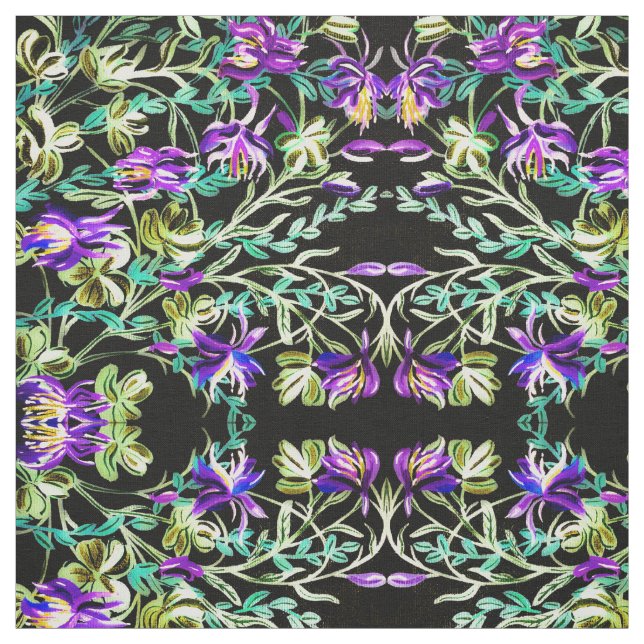 Vivid Columbine Fabric Stoff (Muster)