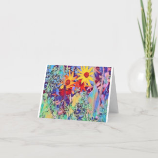 Vivid Dragonfly Susan Dankeskarte