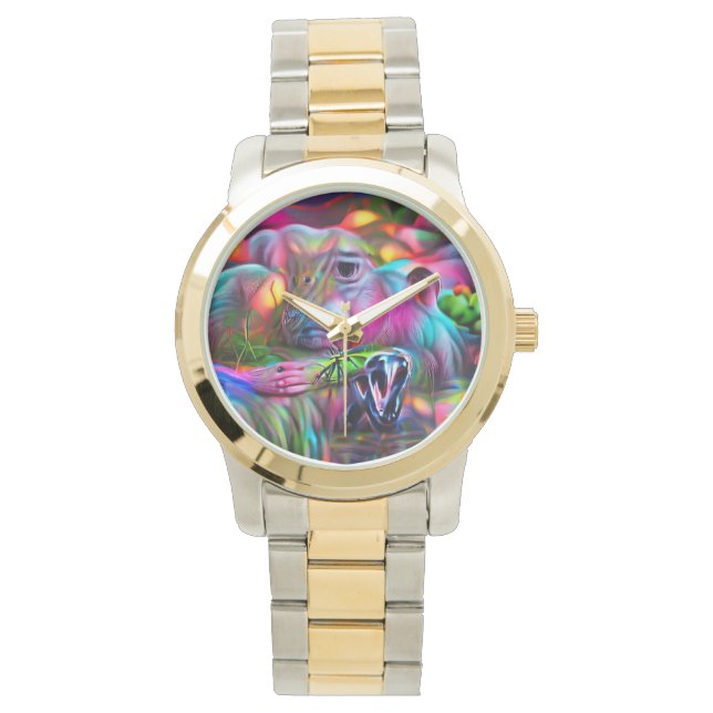 Vivid Dreamscape: Agrizoophobia Armbanduhr (Vorderseite)