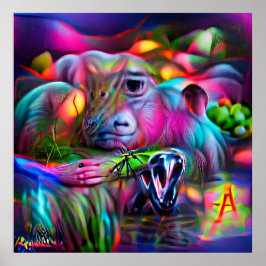 Vivid Dreamscape: Agrizoophobia Poster