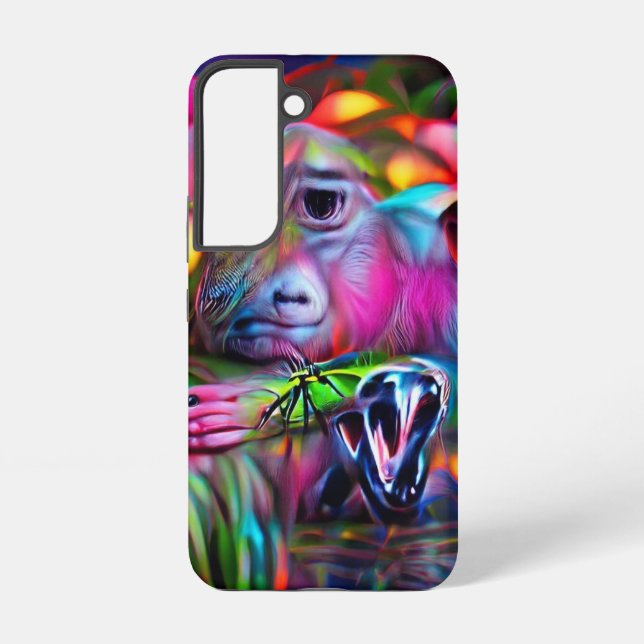 Vivid Dreamscape: Agrizoophobia Samsung Galaxy Hülle (Rückseite)