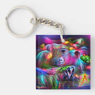 Vivid Dreamscape: Agrizoophobia Schlüsselanhänger