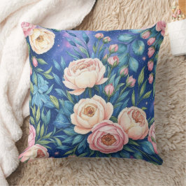 Vivid Floral Design Kissen