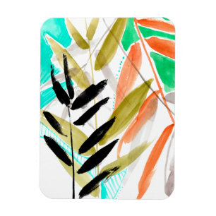 Vivid Fronds II Magnet