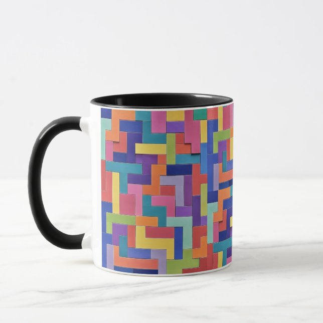 Vivid Grid Tasse (Links)