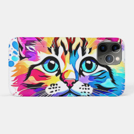 Vivid Kitty Vibes Design Case-Mate iPhone Hülle
