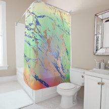 Vivid Marble | Farbige, fette Pastelle Wasserfarbe