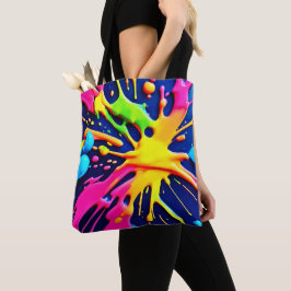 Vivid Neon Splashes