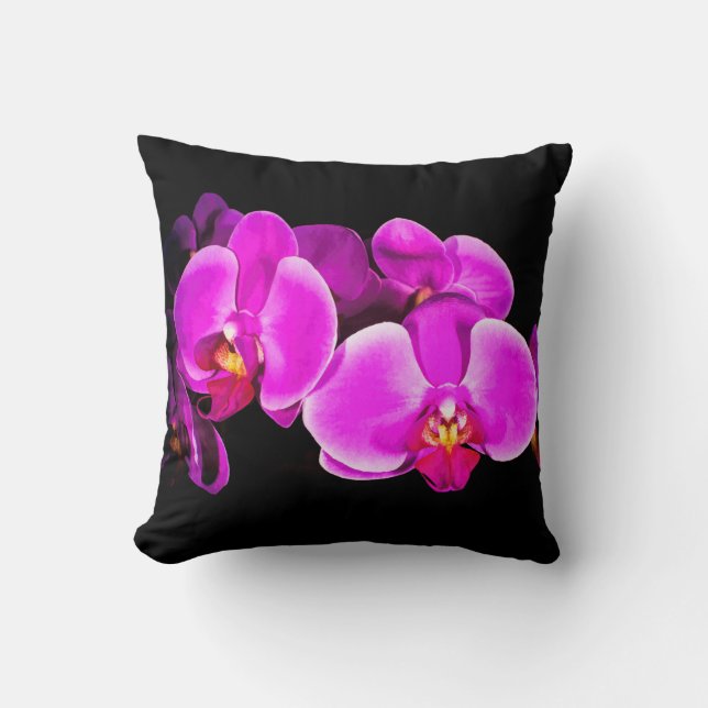Vivid Orchid Kissen (Vorderseite)