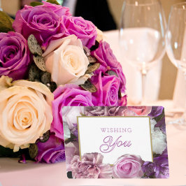 Vivid Orchid Secret Gardens Birthday Card Einladung