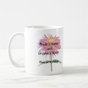 Vivid Pink Dahlia Kaffeetasse