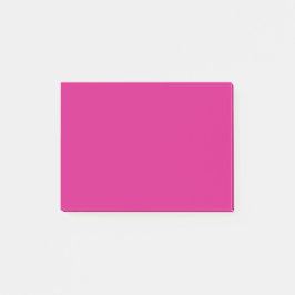 Vivid Pink Solid Color Post-it Klebezettel