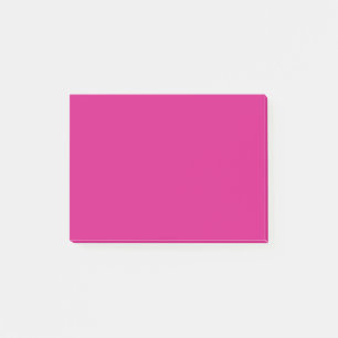 Vivid Pink Solid Color Post-it Klebezettel