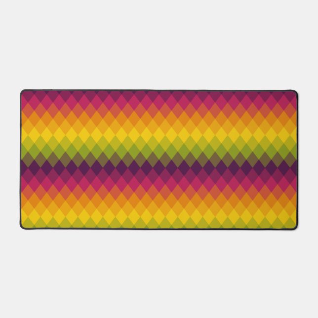 Vivid Prism Cascade Desk Mat Schreibtischunterlage (Vorderseite)