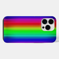 Vivid Rainbow Paint Stripe Line Muster