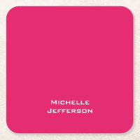 Vivid Raspberry Pinkish Red Modern Stylish Trendy