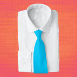 Vivid Sky Blue Solid Color Krawatte<br><div class="desc">Vivid Sky Blue Solid Color</div>
