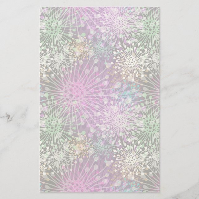 Vivid Spotty Pattern Briefpapier (Vorderseite)
