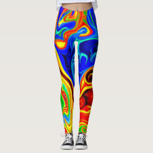 Vivid Style Muster Leggings