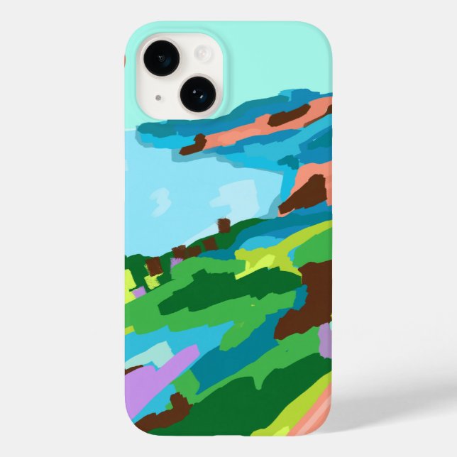 Vivid Vistas Case-Mate iPhone Hülle (Rückseite)