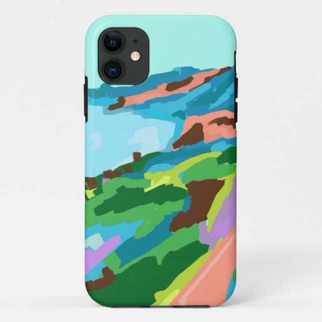 Vivid Vistas Case-Mate iPhone Hülle (Rückseite)
