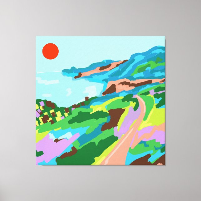 Vivid Vistas Leinwanddruck (Vorderseite)