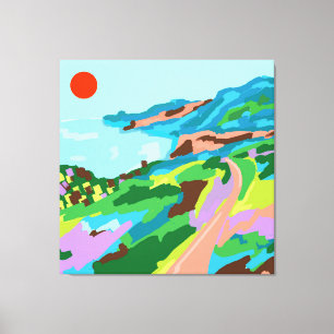 Vivid Vistas Leinwanddruck