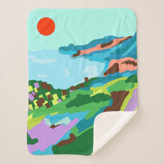 Vivid Vistas Sherpadecke (Vorderseite)