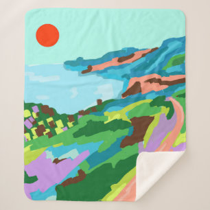 Vivid Vistas Sherpadecke