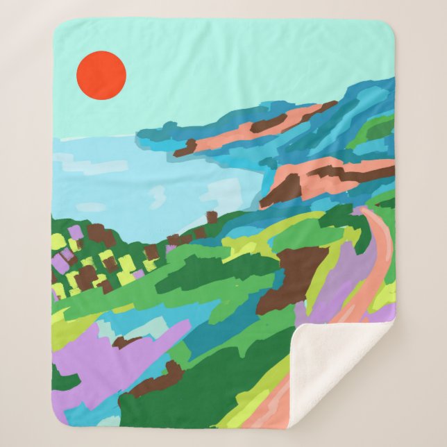 Vivid Vistas Sherpadecke (Vorderseite)