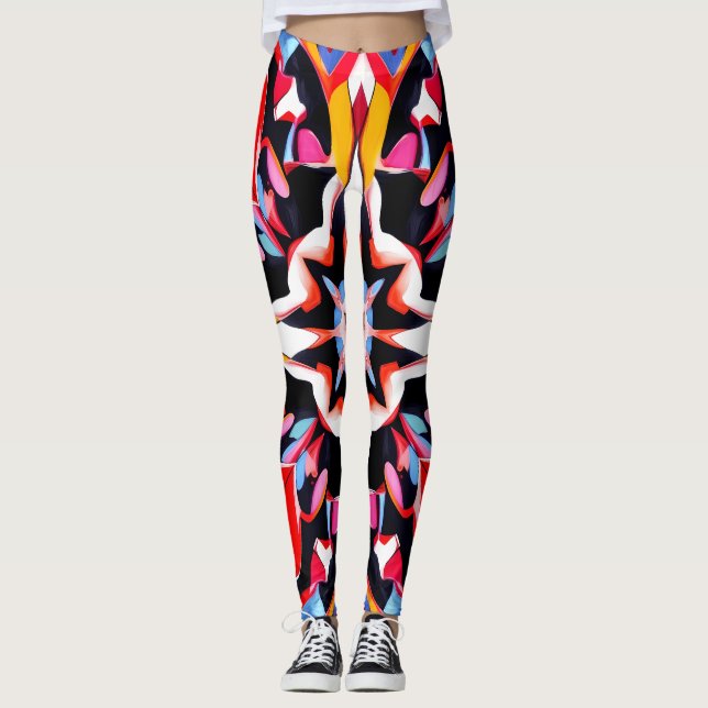 Vivid Vortex Leggings (Vorderseite)