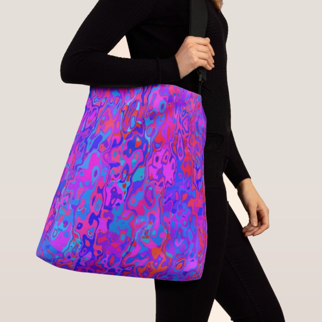 Vivide Camouflage Tragetaschen Mit Langen Trägern (Von Nahem)
