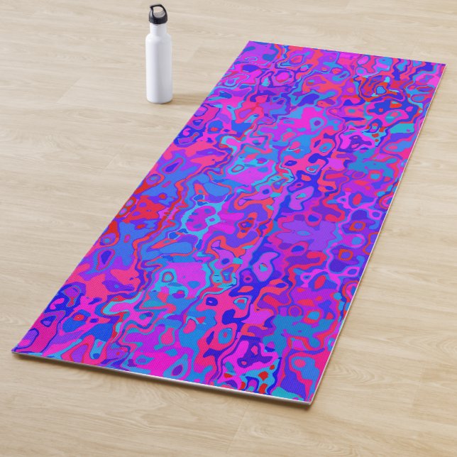 Vivide Camouflage Yogamatte (Beispiel)