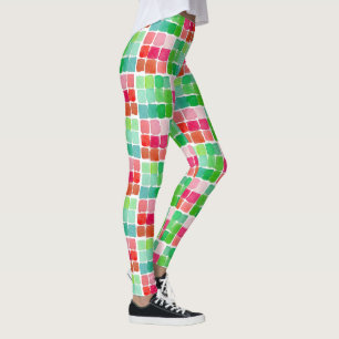 Vivide Mosaikkunst Leggings