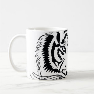 Vivider Tiger: majestätische Darstellung von Wildt Kaffeetasse
