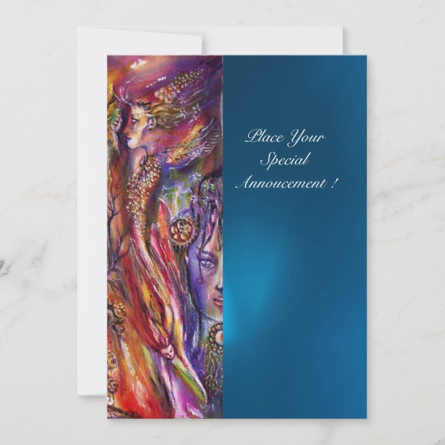 VIVIEN UND MERLIN EINLADUNG (Vorderseite)