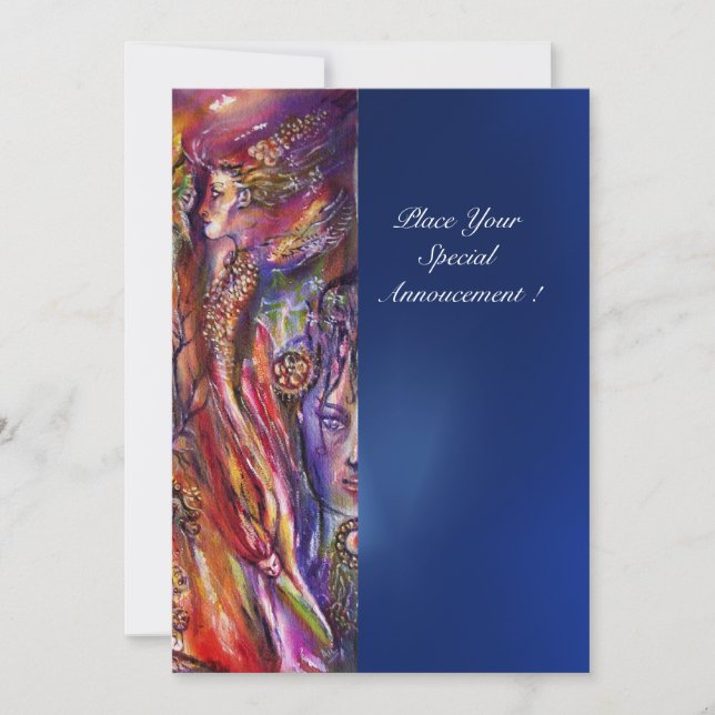 VIVIEN UND MERLIN EINLADUNG (Vorderseite)