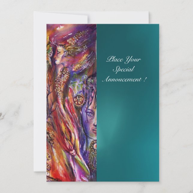 VIVIEN UND MERLIN EINLADUNG (Vorderseite)