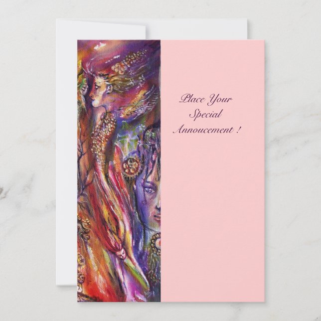 VIVIEN UND MERLIN EINLADUNG (Vorderseite)