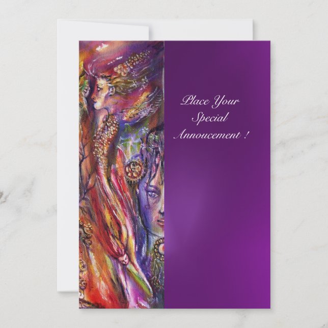 VIVIEN UND MERLIN EINLADUNG (Vorderseite)